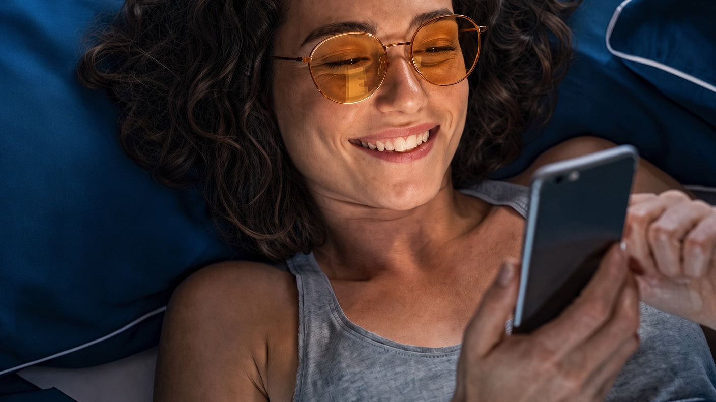 Do Amber-Colored Lenses Help with Melatonin and Sleep? Here’s What the Science Says