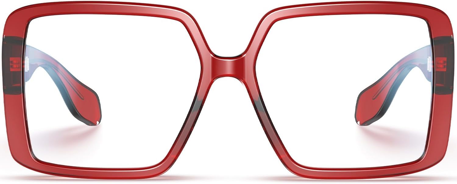 BudgetGlasses Harvard Women's Red