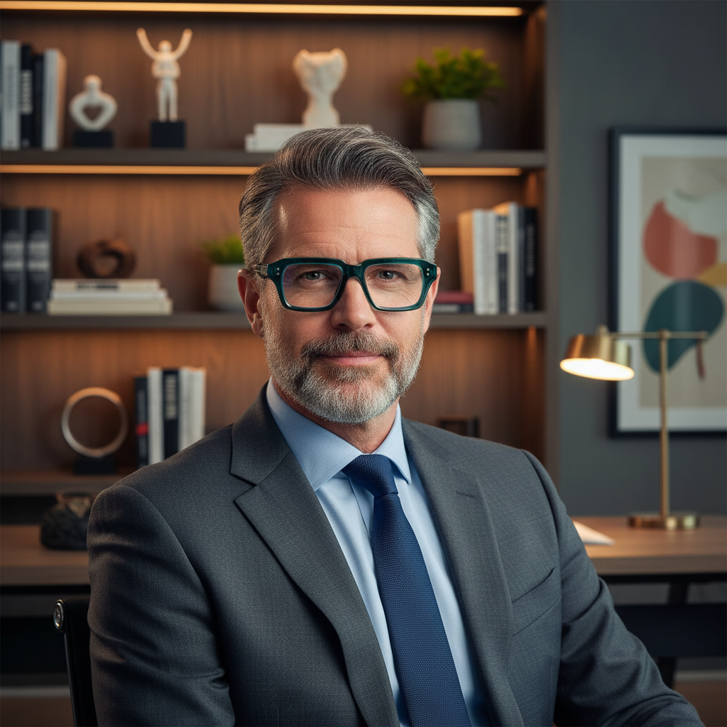 BudgetGlasses Miami Dark Blue – view 2