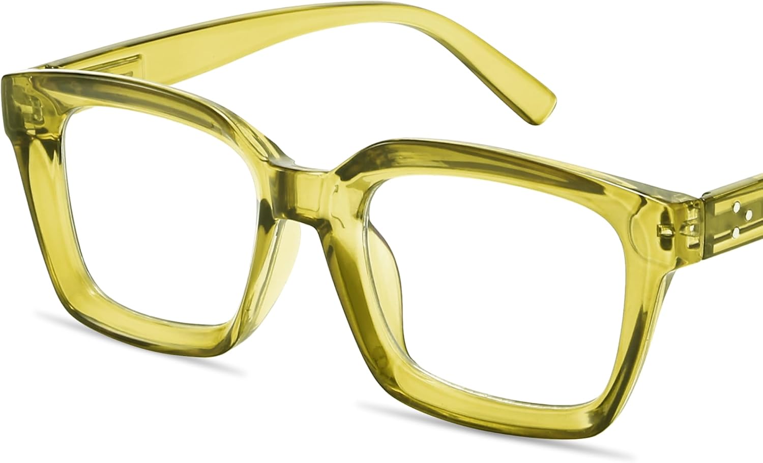 BudgetGlasses Havana Square Glasses