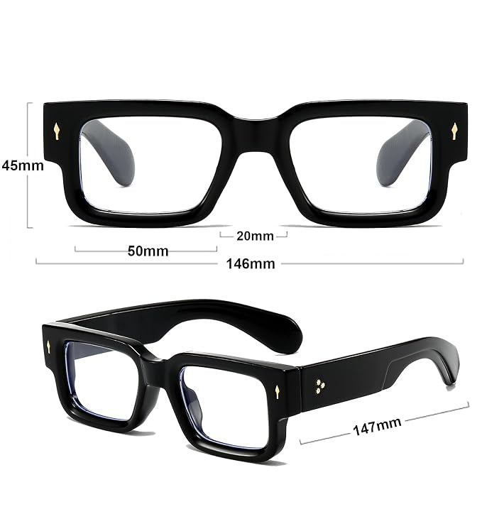BudgetGlasses Firenze Black – view 5