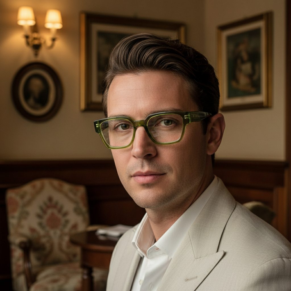 BudgetGlasses Sprezza Olive Green – view 3