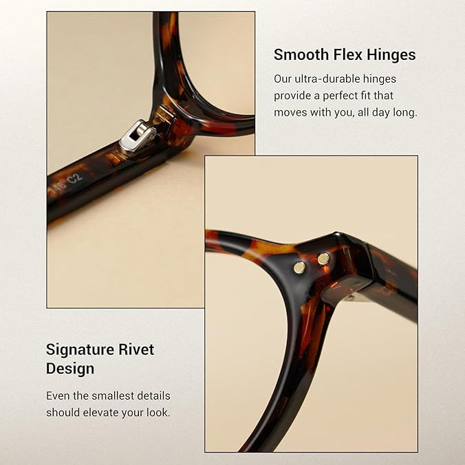 BudgetGlasses Olivia Tortoise – view 3