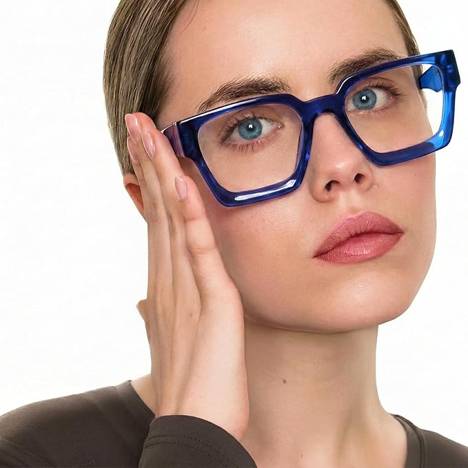 BudgetGlasses Sprezza Ocean Blue – view 2