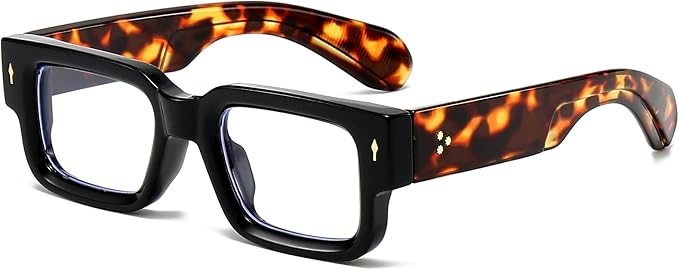 BudgetGlasses Firenze Black/Tortoise – view 5