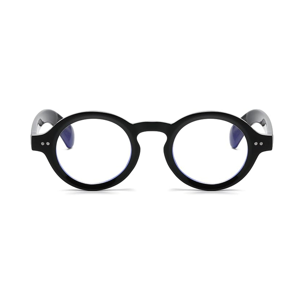 Amelie Black eyeglasses front view