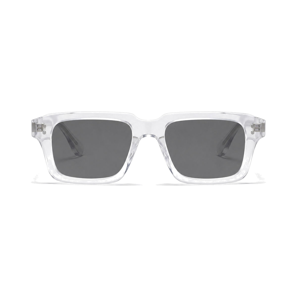 Miami Clear rectangle prescription sunglasses, front view
