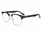 BudgetGlasses Barcelona Black/Silver
