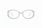 BudgetGlasses Milano Women's White – view 5