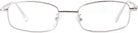 BudgetGlasses Y2K Silver