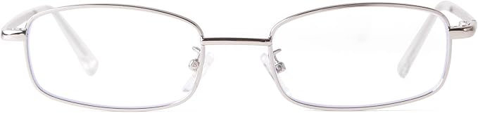 BudgetGlasses Y2K Silver