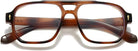 BudgetGlasses Pausini Tortoise – view 4