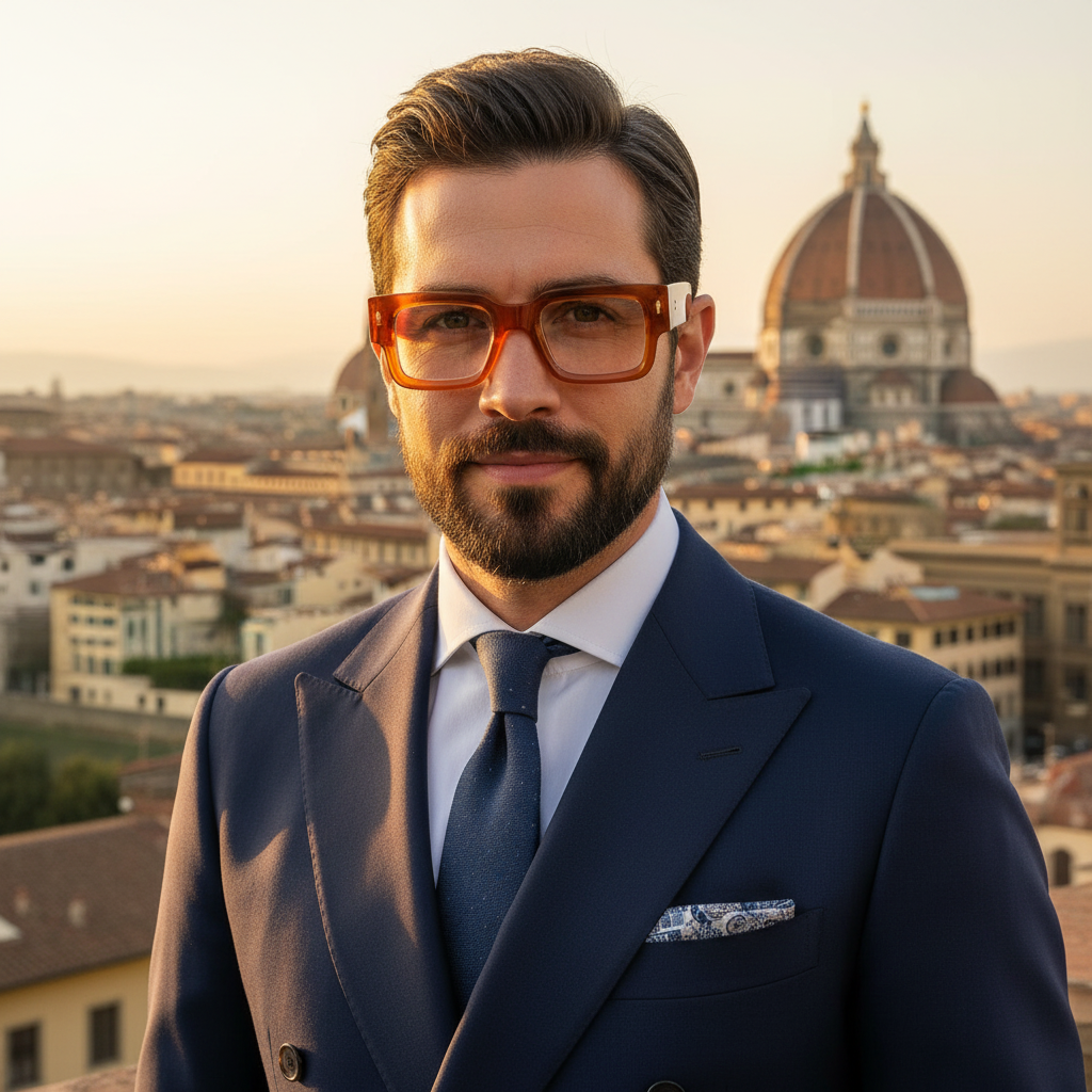 BudgetGlasses Firenze Butterscotch – view 2