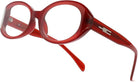BudgetGlasses Milano Women's Red