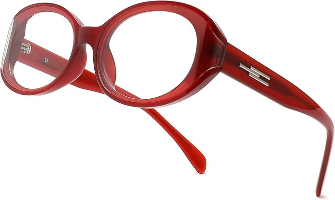 BudgetGlasses Milano Women's Red