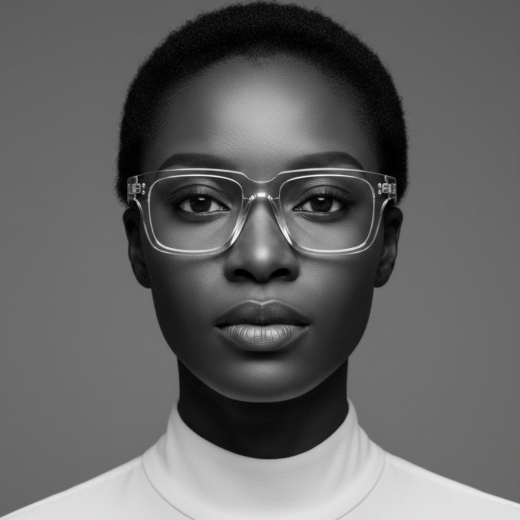 BudgetGlasses Miami Clear – view 2