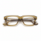 Miami Olive Green rectangle prescription glasses, view 4