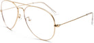 BudgetGlasses Aviator Gold