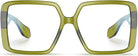 BudgetGlasses Harvard Women's Green