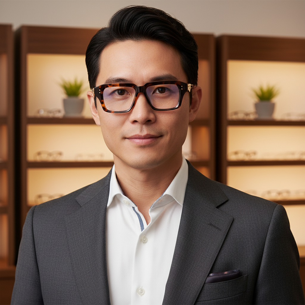 BudgetGlasses Miami Tortoise – view 2