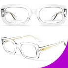 BudgetGlasses Antoinette Clear – view 4