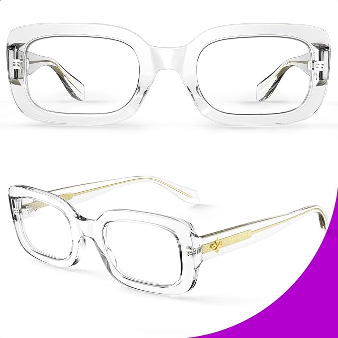 BudgetGlasses Antoinette Clear – view 4