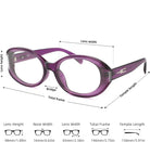 BudgetGlasses Milano Women's Rose Gold – view 3