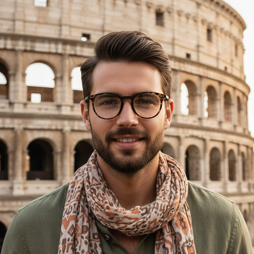 BudgetGlasses Sorrento Tortoise – view 3