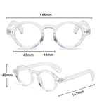 BudgetGlasses Amelie Clear – view 5