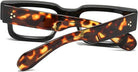 BudgetGlasses Firenze Black/Tortoise – view 6