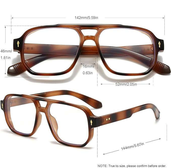 BudgetGlasses Pausini Tortoise – view 6