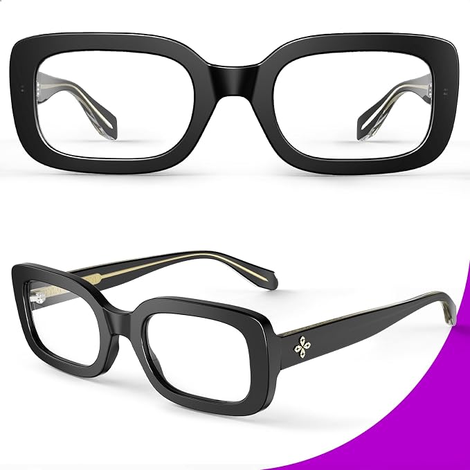 BudgetGlasses Antoinette Black – view 3