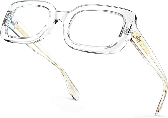 BudgetGlasses Antoinette Clear – view 3