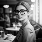 BudgetGlasses Havana Black – view 2