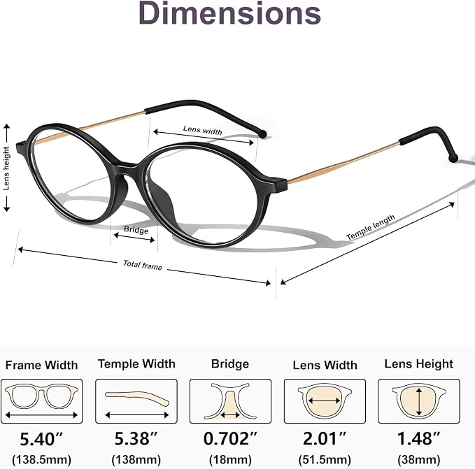 BudgetGlasses Olivia Black – view 5