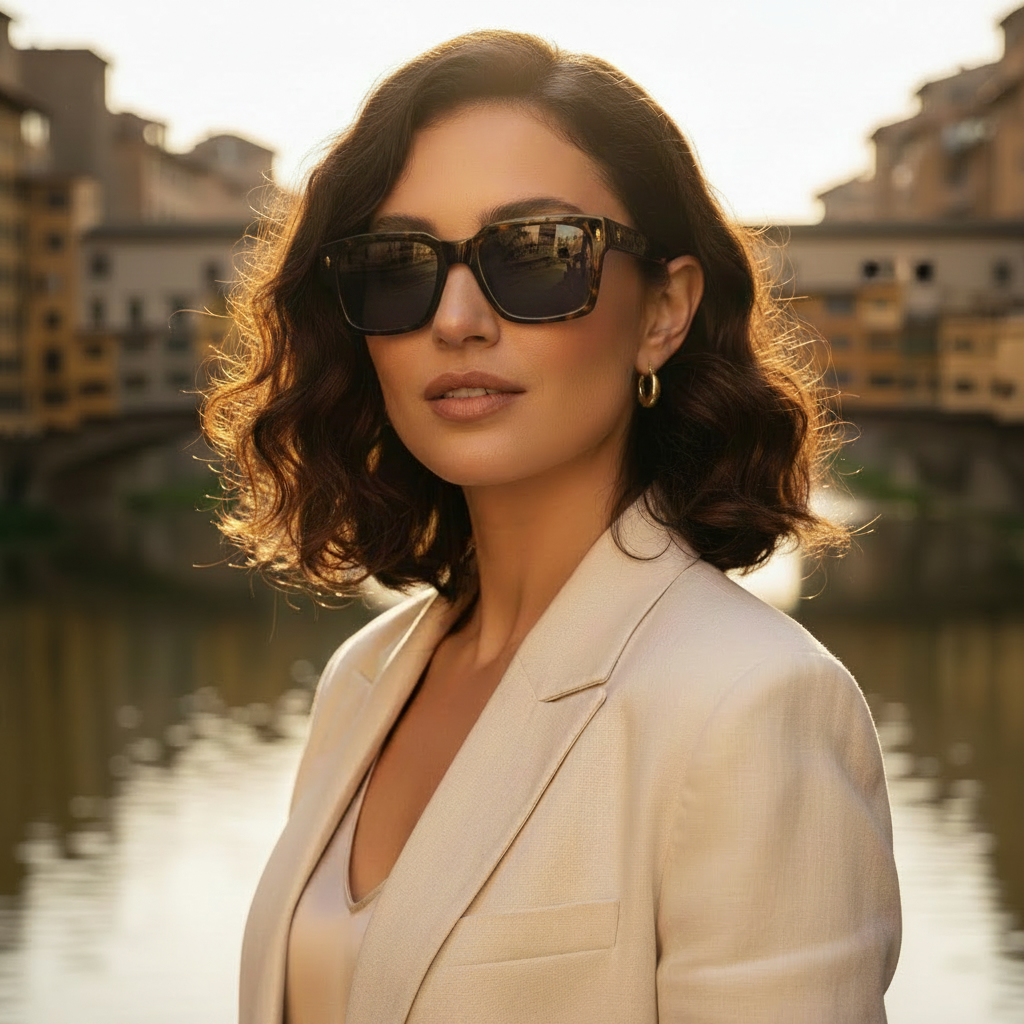 BudgetGlasses Firenze Tortoise – view 2