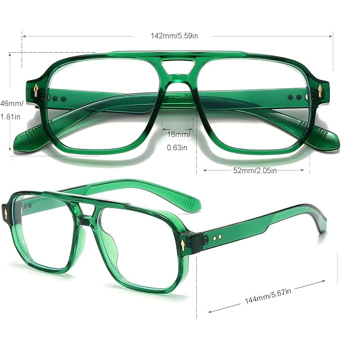 BudgetGlasses Pausini Green – view 6