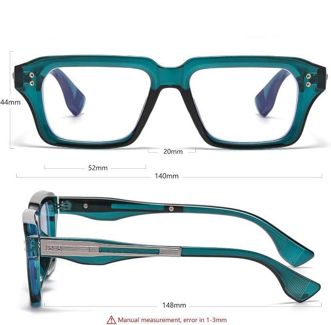 BudgetGlasses Miami Dark Blue – view 4