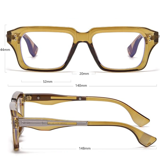 BudgetGlasses Miami Olive Green – view 4