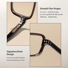 BudgetGlasses Gaudi Black – view 4