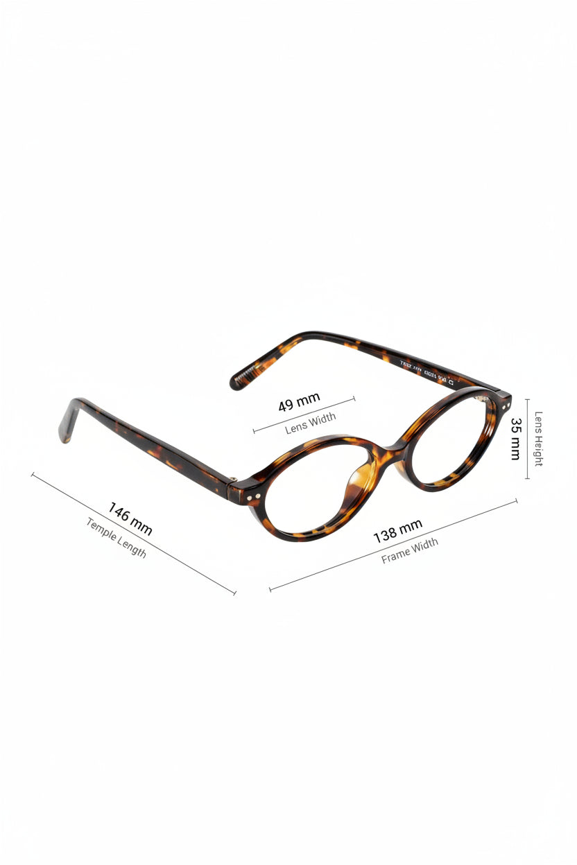 BudgetGlasses Olivia Tortoise – view 4