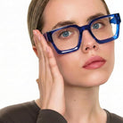 BudgetGlasses Sprezza Ocean Blue – view 2