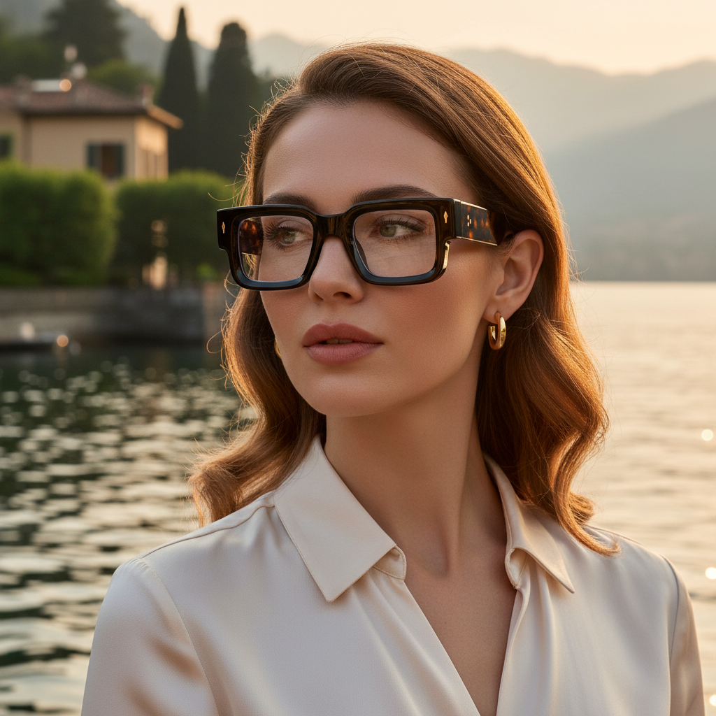 BudgetGlasses Firenze Black/Tortoise – view 2