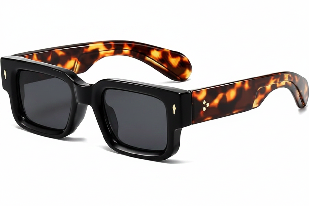 BudgetGlasses Firenze Black/Tortoise – view 3
