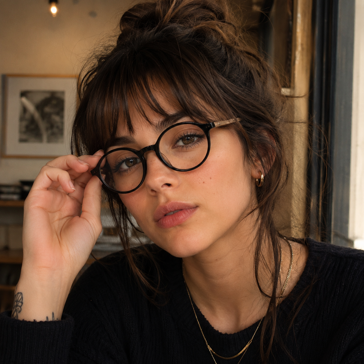 BudgetGlasses Olivia Black – view 2