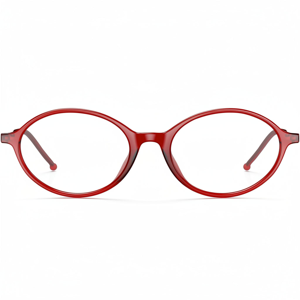 BudgetGlasses Olivia Burgundy Red – view 5