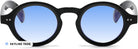 Amelie Black small round prescription glasses, view 5