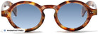 Amelie Tortoise small round prescription glasses, view 10