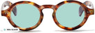 Amelie Tortoise small round prescription glasses, view 14