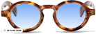 Amelie Tortoise small round prescription glasses, view 13